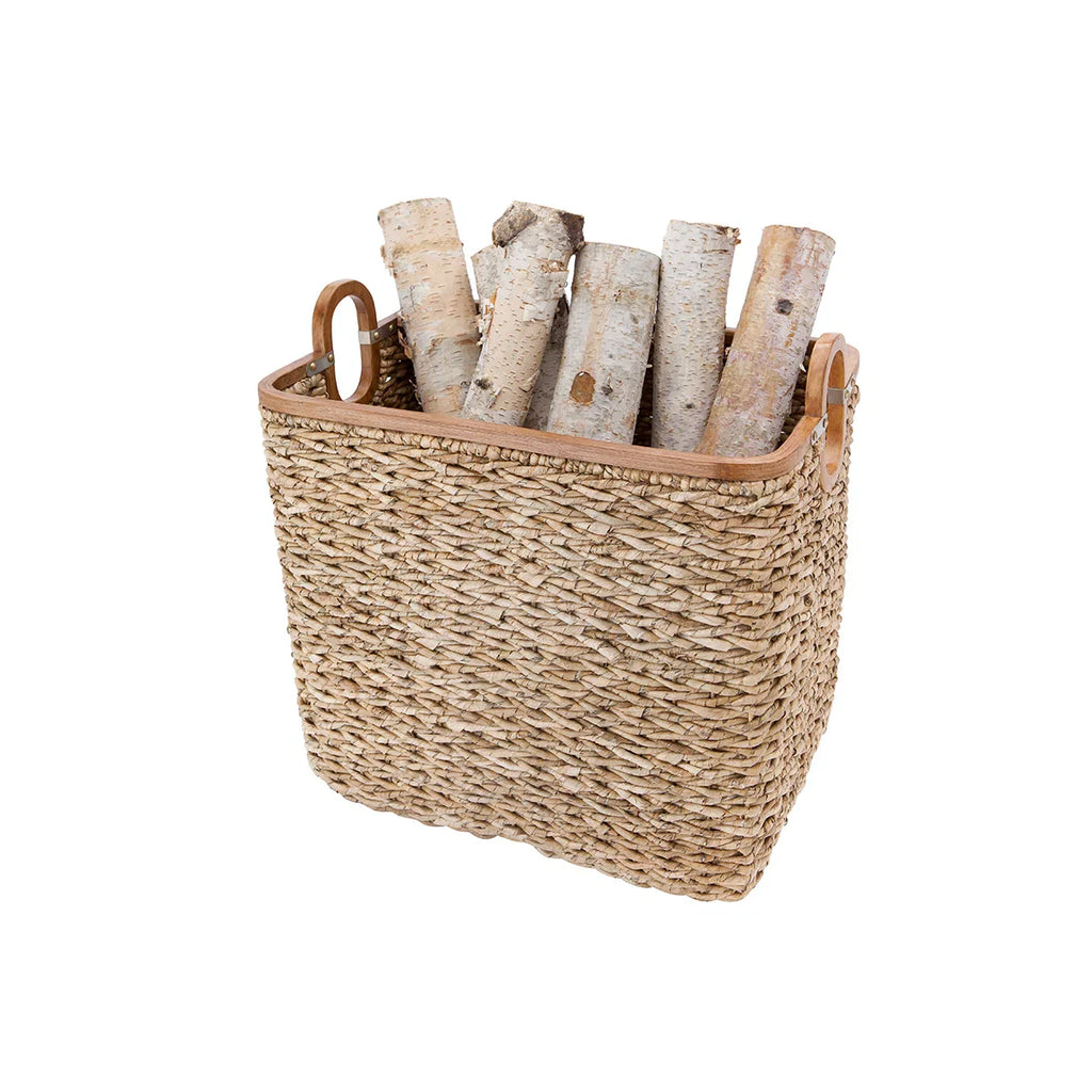 Harlow storage basket made of seagrass