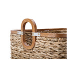 Harlow storage basket made of seagrass