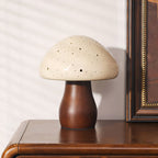Harlow Pierced Ceramic Mushroom Table Lamp