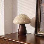 Harlow Pierced Ceramic Mushroom Table Lamp