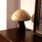 Harlow Pierced Ceramic Mushroom Table Lamp