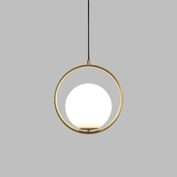 Harmonelle: Pendant Light Made of Glass & Iron in Four Style Variants – for Elegant Living Spaces
