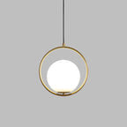 Harmonelle: Pendant Light Made of Glass & Iron in Four Style Variants – for Elegant Living Spaces