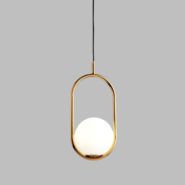 Harmonelle: Pendant Light Made of Glass & Iron in Four Style Variants – for Elegant Living Spaces