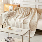 HarmoniaHaven: Chenille-style Sofa Cover with Reversible Design & Easy-Care Quality – for Sofa & Armchair