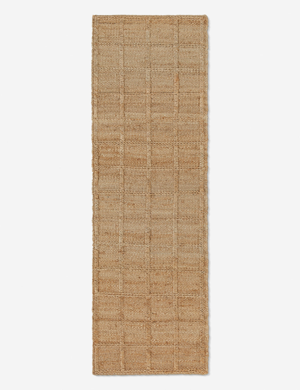 Haven Jute Rug | Textured Grid Design, Luxe Earth Tones