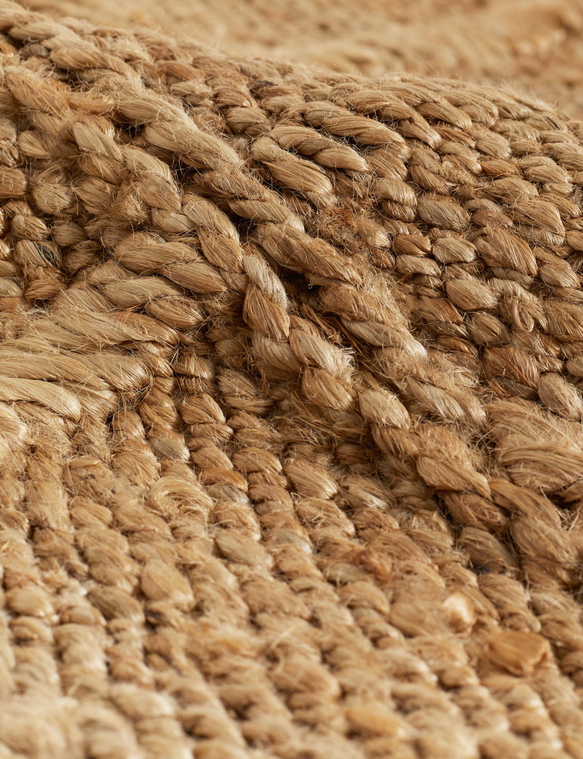 Haven Jute Rug | Textured Grid Design, Luxe Earth Tones