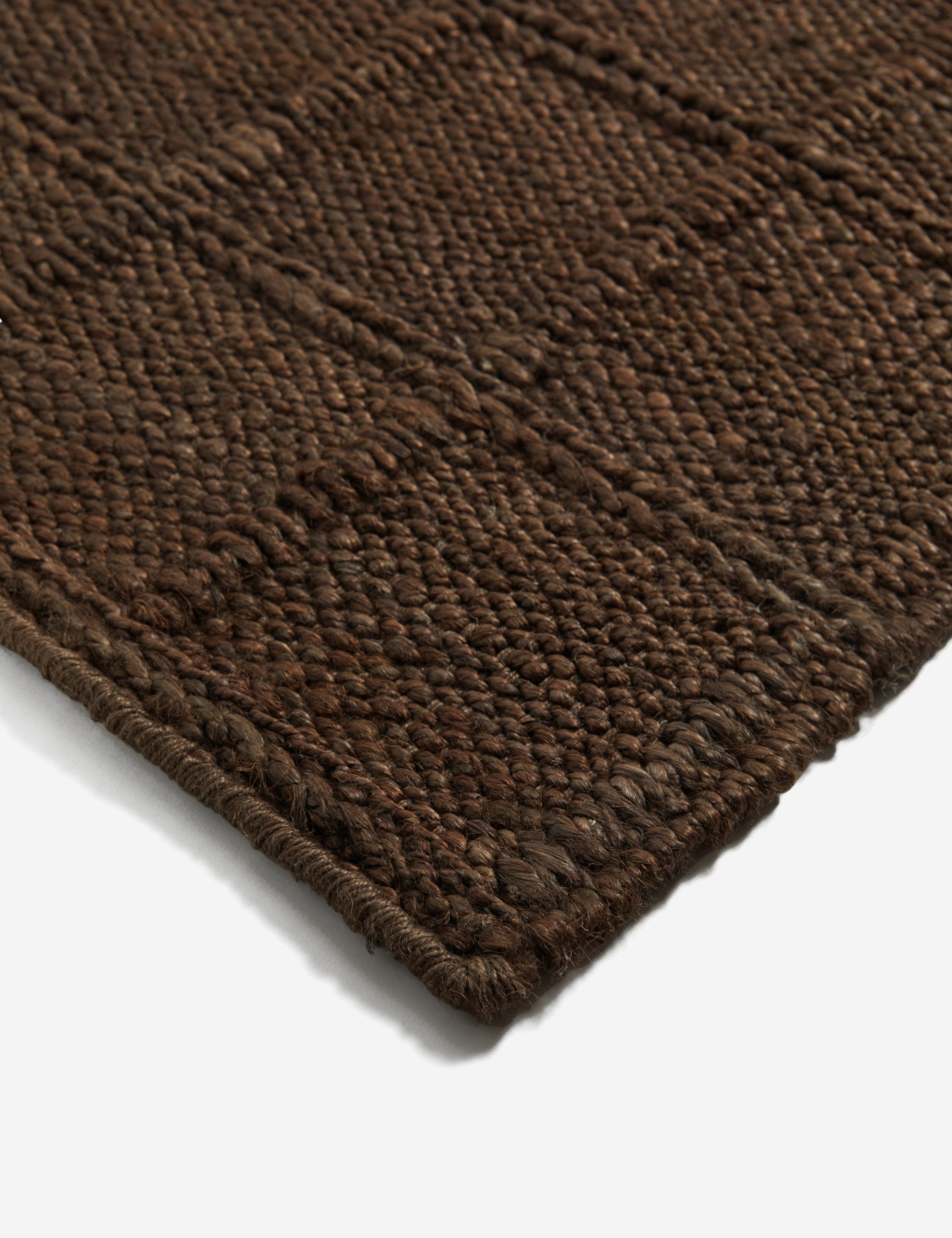 Haven Jute Rug | Textured Grid Design, Luxe Earth Tones