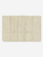 Haven Jute Rug | Textured Grid Design, Luxe Earth Tones