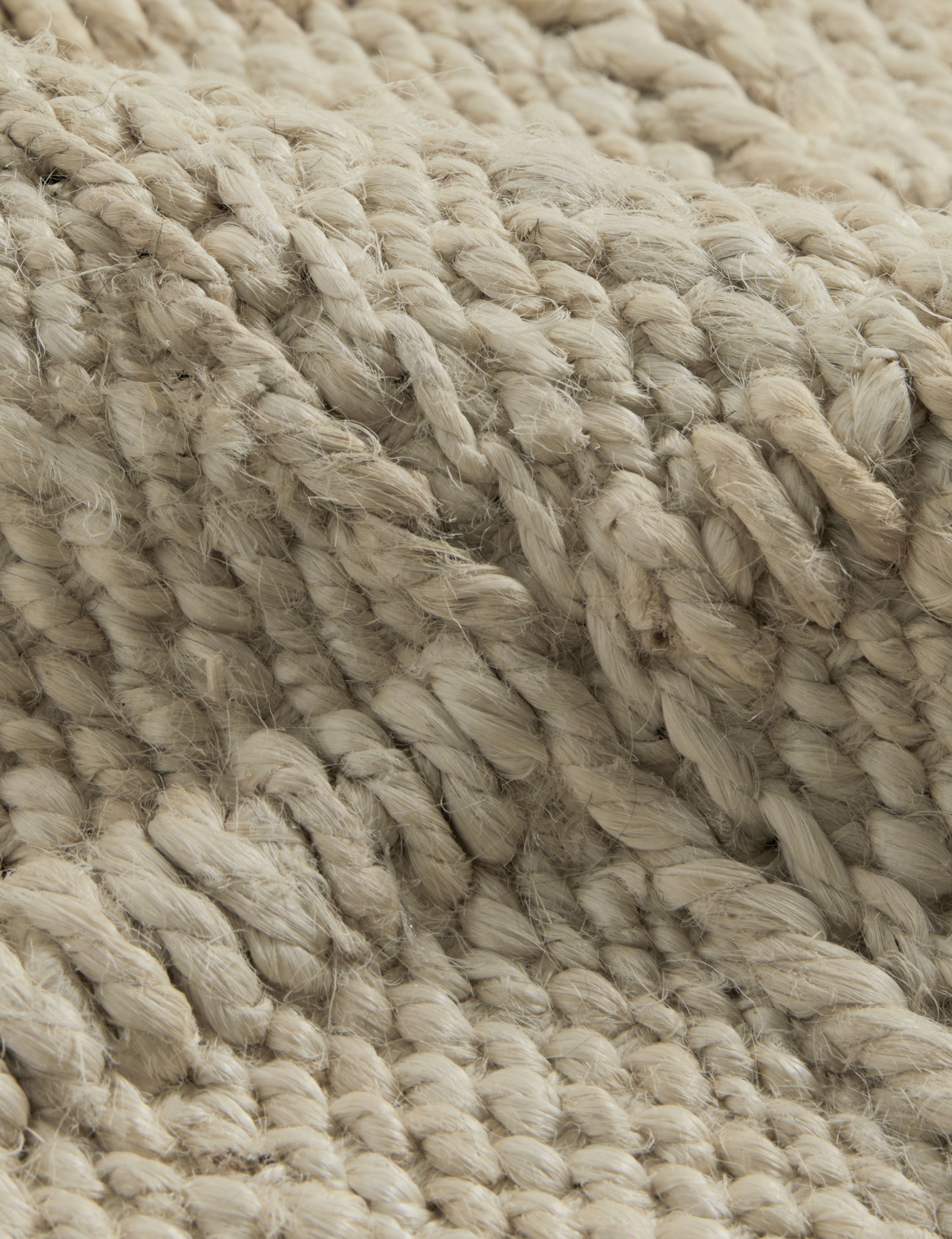 Haven Jute Rug | Textured Grid Design, Luxe Earth Tones