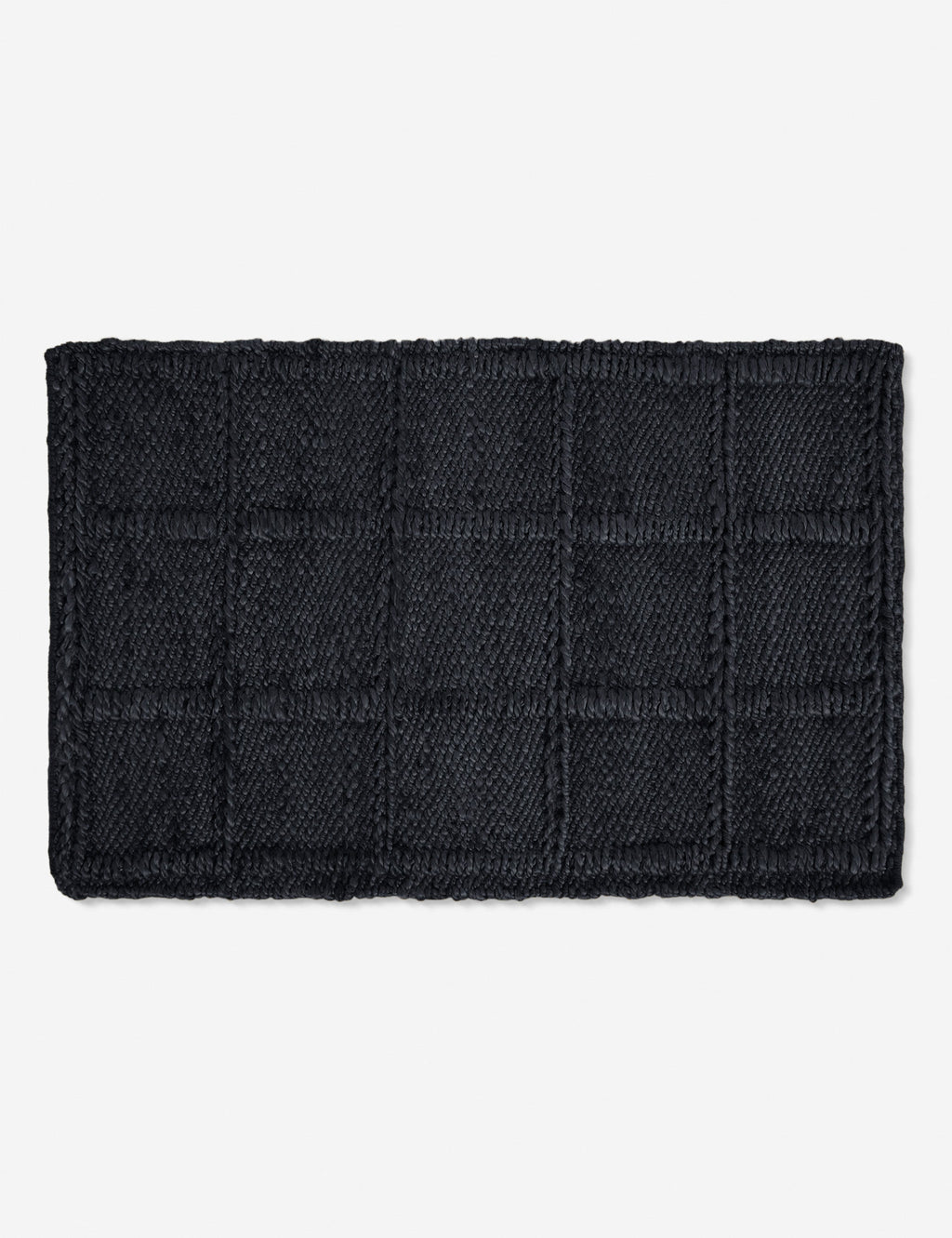 Haven Jute Rug | Textured Grid Design, Luxe Earth Tones