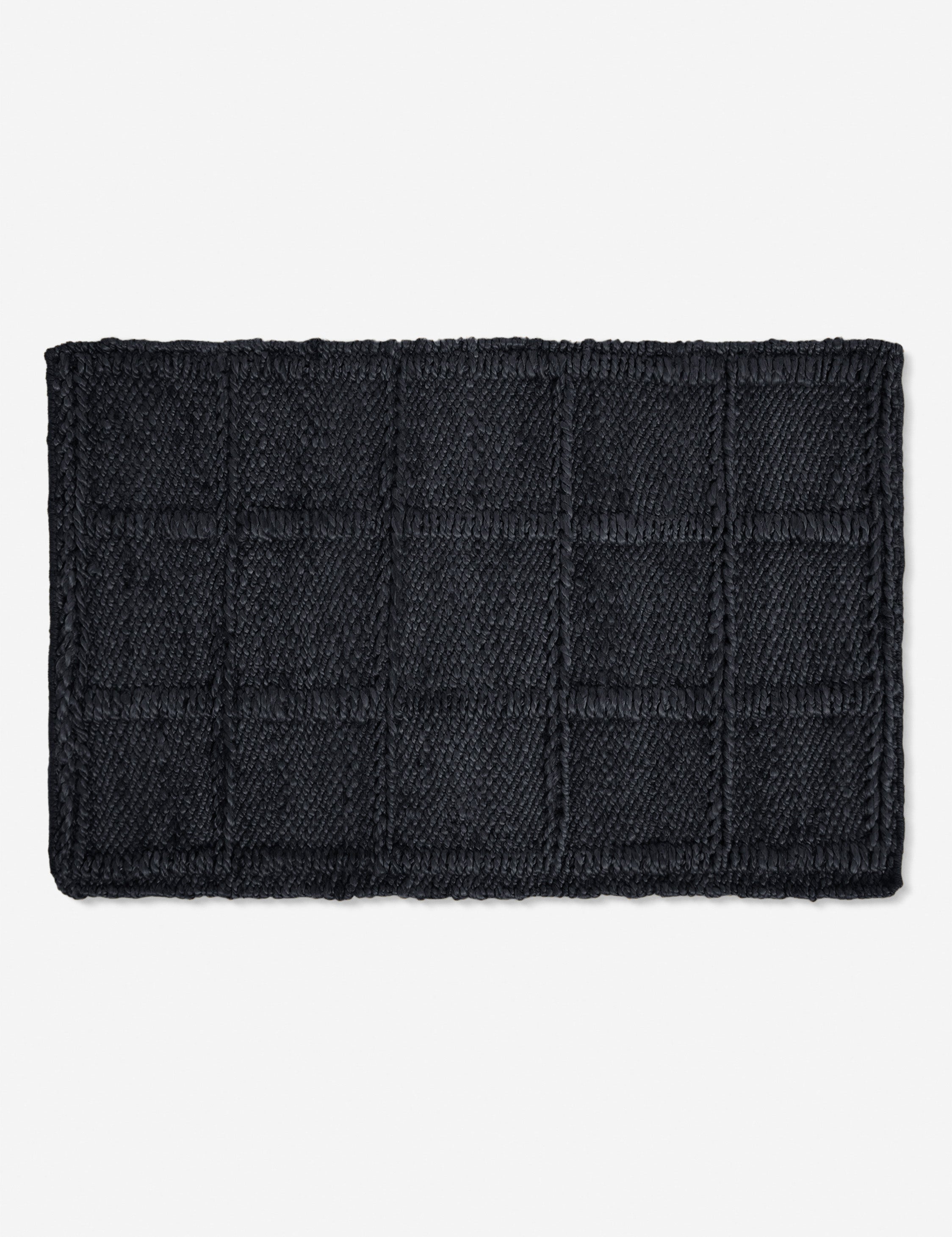 Haven Jute Rug | Textured Grid Design, Luxe Earth Tones