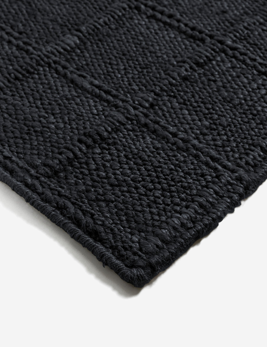 Haven Jute Rug | Textured Grid Design, Luxe Earth Tones