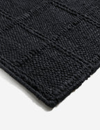 Haven Jute Rug | Textured Grid Design, Luxe Earth Tones