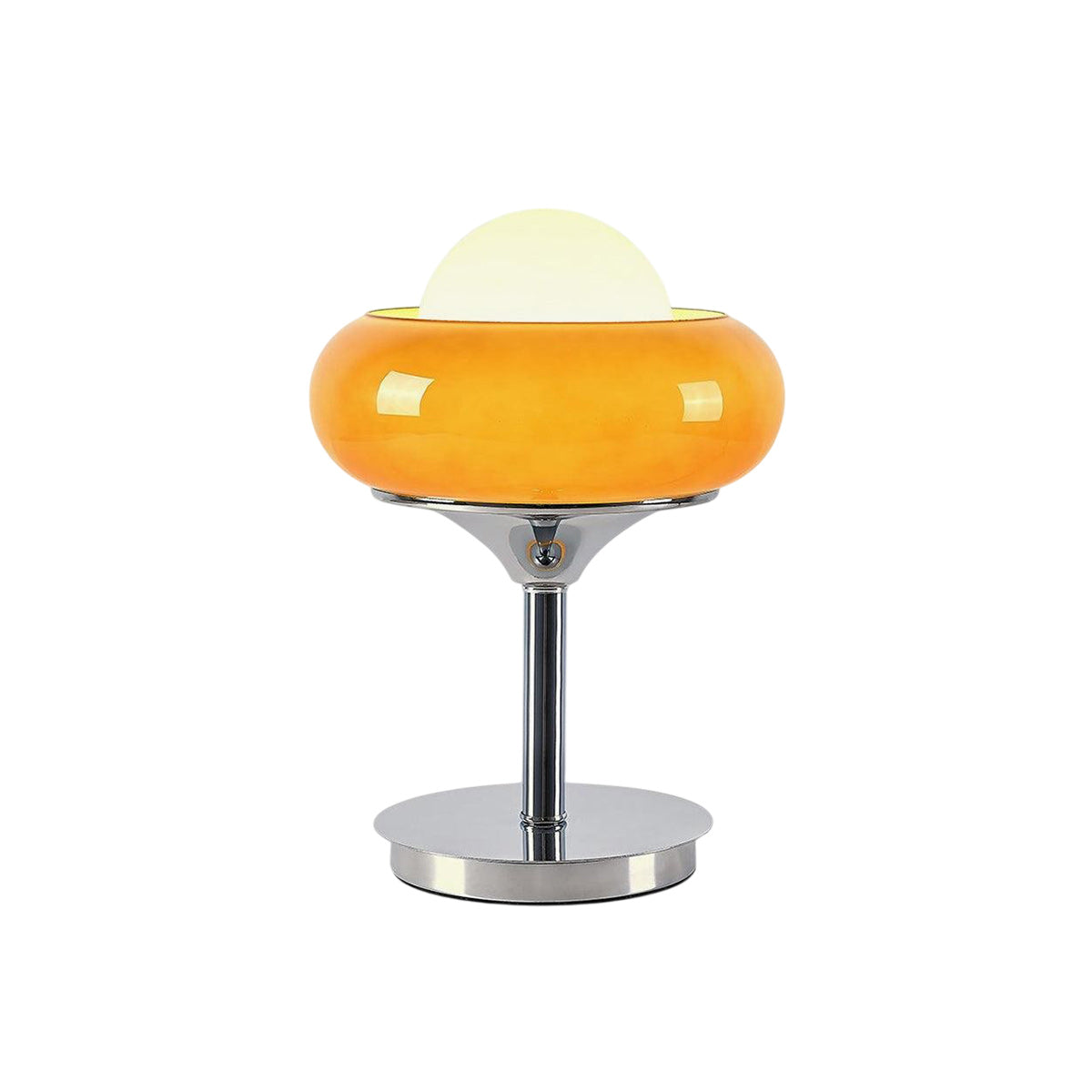 Harvey Retro Glass Table Lamp