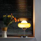 Harvey Retro Glass Table Lamp