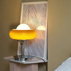 Harvey Retro Glass Table Lamp