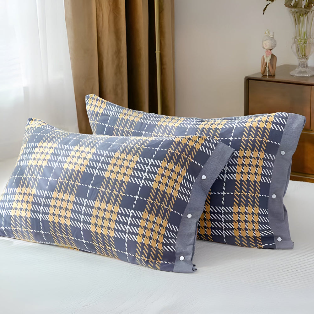 HautFreude: Breathable Pillowcase – Soft & Comfortable with Button Closure (1 Piece)
