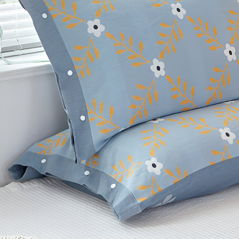 HautFreude: Breathable Pillowcase – Soft & Comfortable with Button Closure (1 Piece)