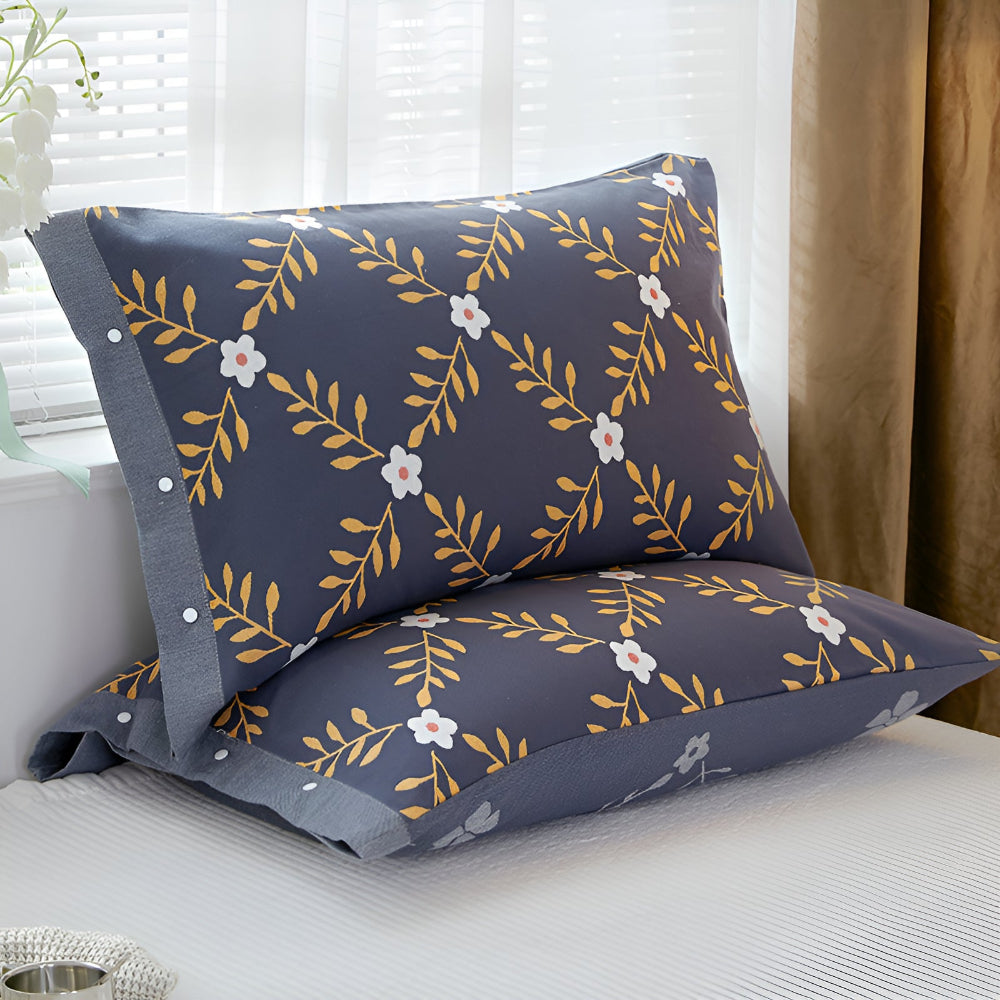 HautFreude: Breathable Pillowcase – Soft & Comfortable with Button Closure (1 Piece)