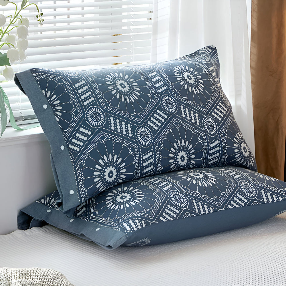 HautFreude: Breathable Pillowcase – Soft & Comfortable with Button Closure (1 Piece)