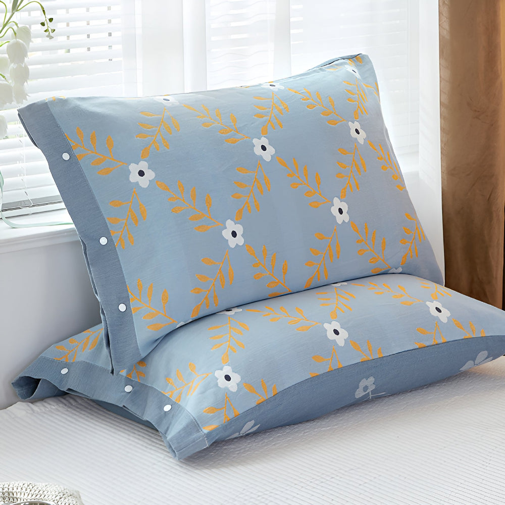 HautFreude: Breathable Pillowcase – Soft & Comfortable with Button Closure (1 Piece)