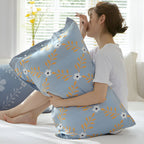 HautFreude: Breathable Pillowcase – Soft & Comfortable with Button Closure (1 Piece)