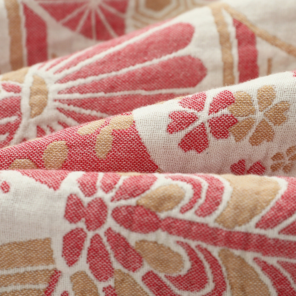 HavenLuft: Cotton blankets made of four-layer cotton gauze with a breathable structure – for bedroom & sofa