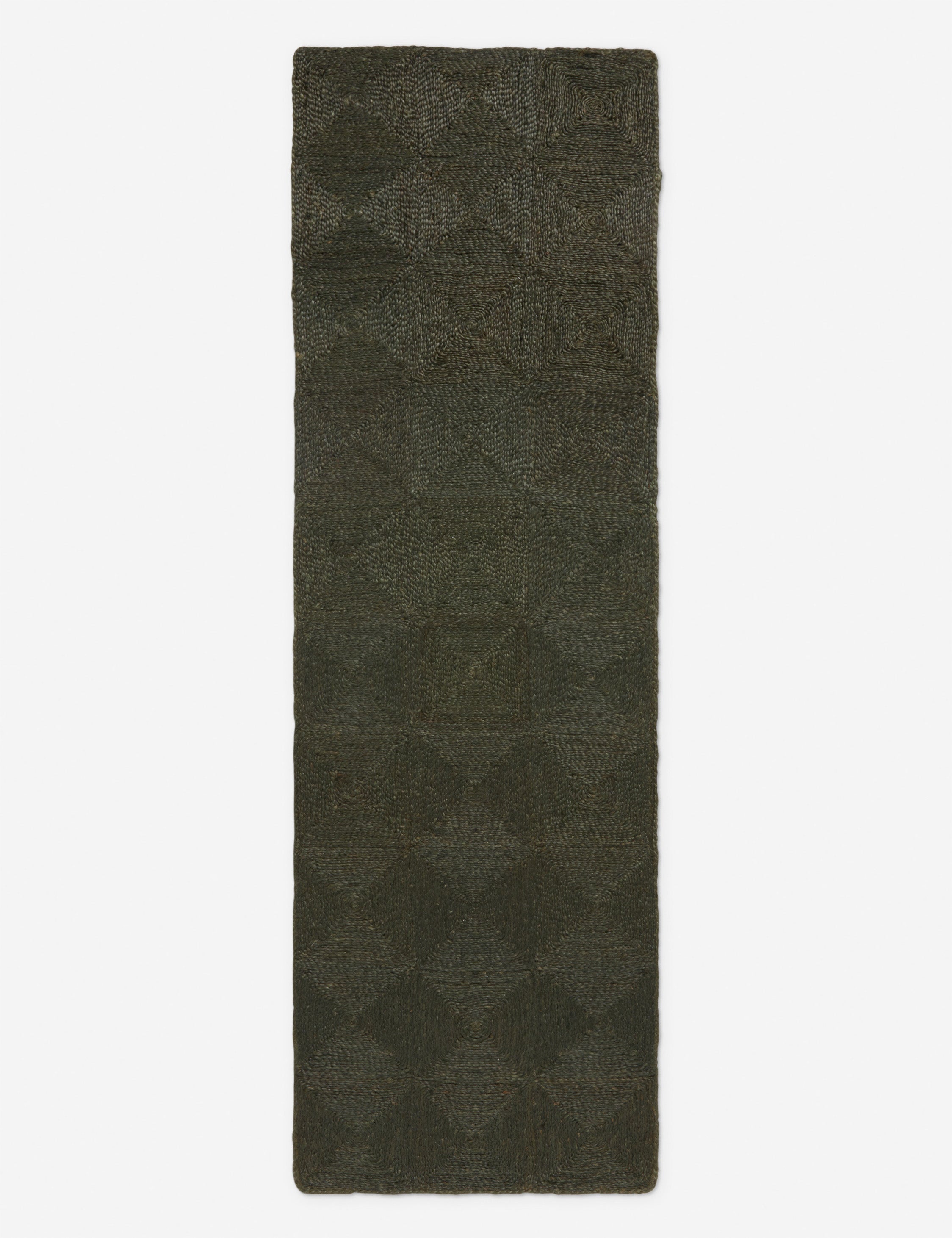 Haven Handmade Jute Rug | Handwoven Grid Design by Jake Arnold