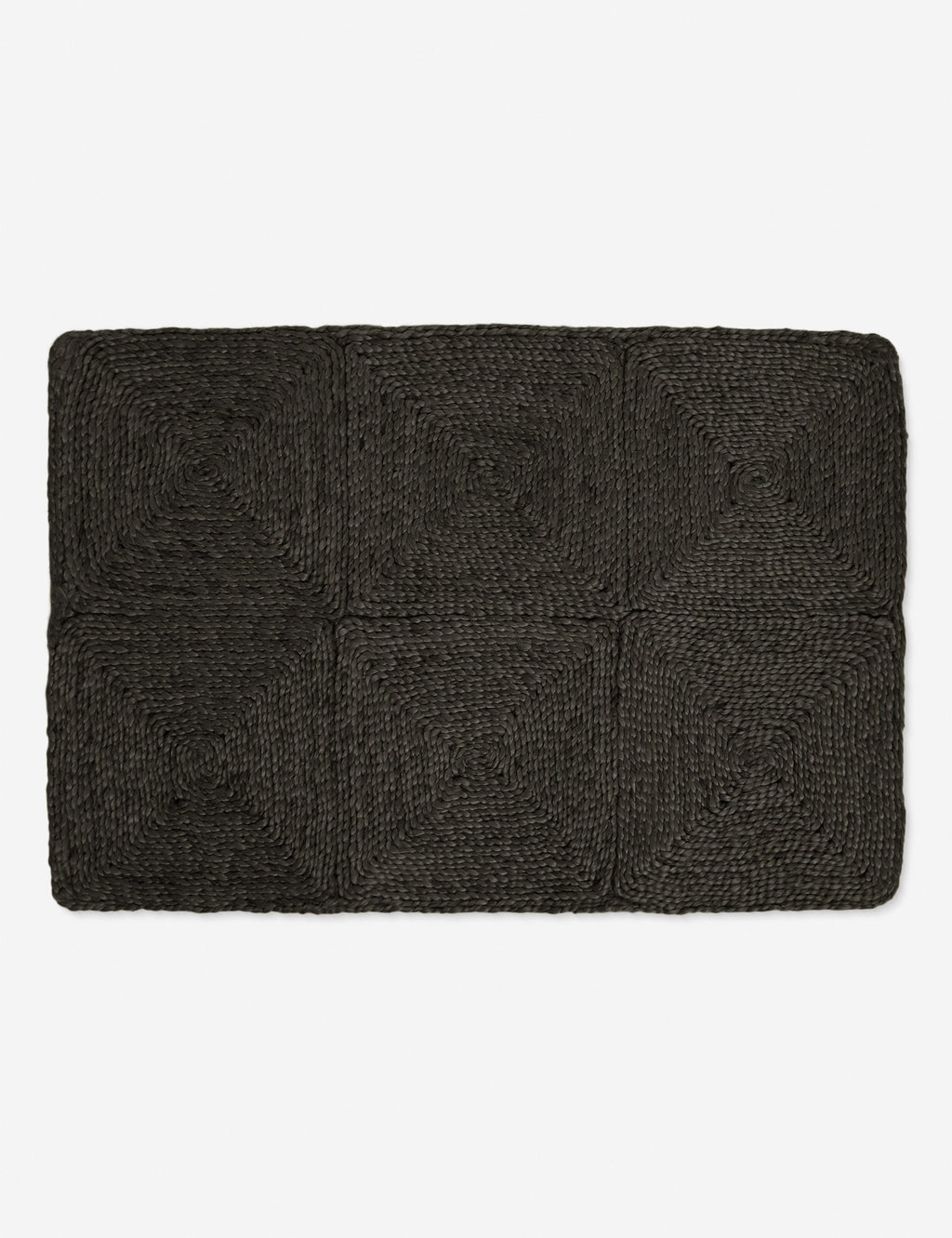 Haven Handmade Jute Rug | Handwoven Grid Design by Jake Arnold