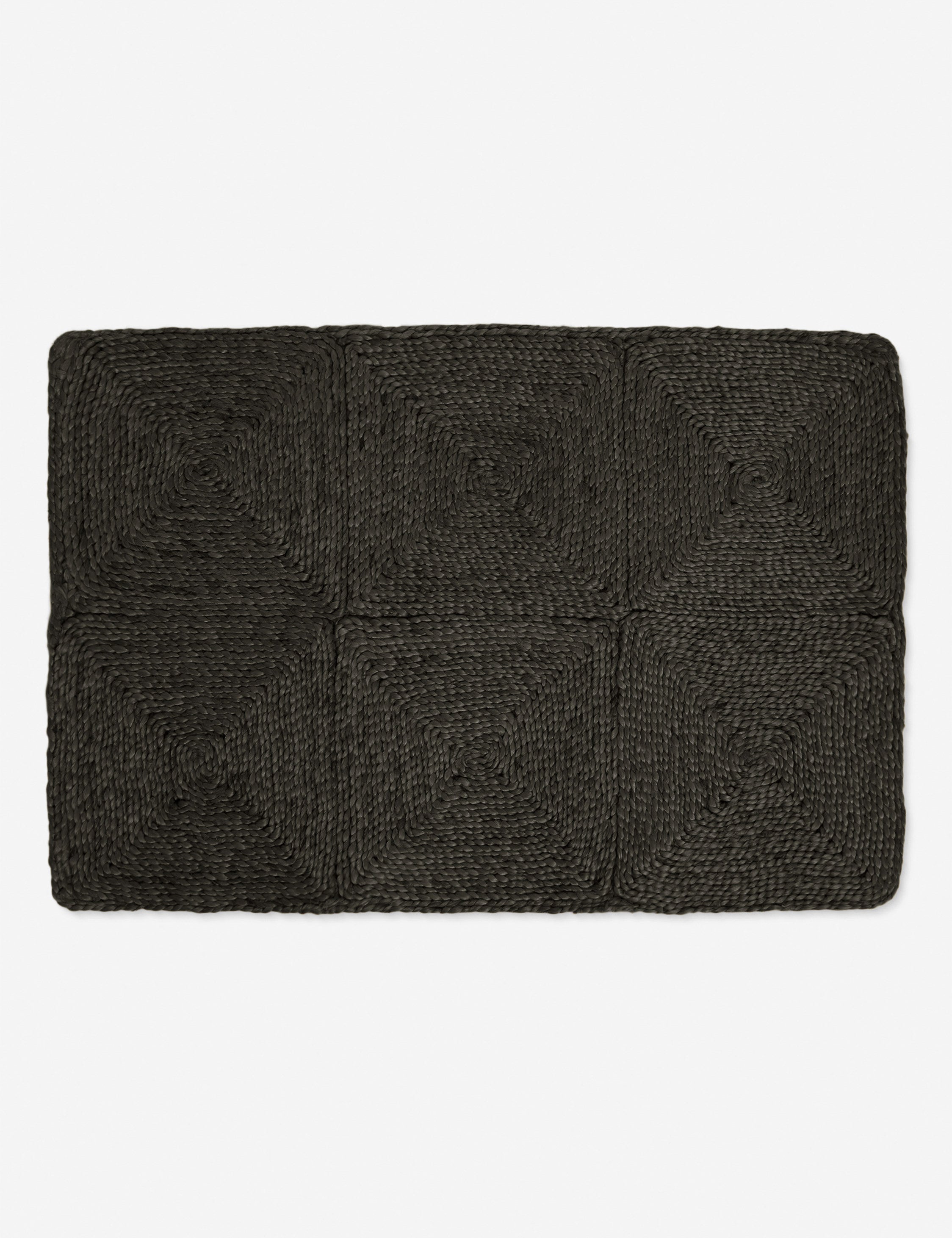 Haven Handmade Jute Rug | Handwoven Grid Design by Jake Arnold