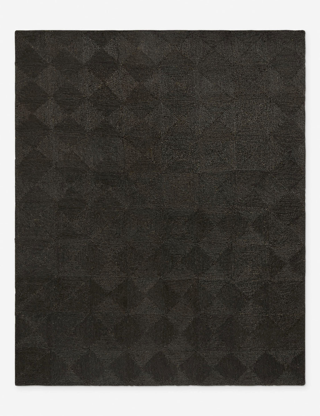 Haven Handmade Jute Rug | Handwoven Grid Design by Jake Arnold
