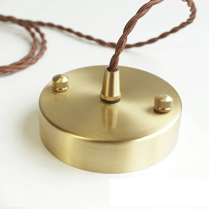 Virelian - Nordic Glass Pendant Lamp with Copper