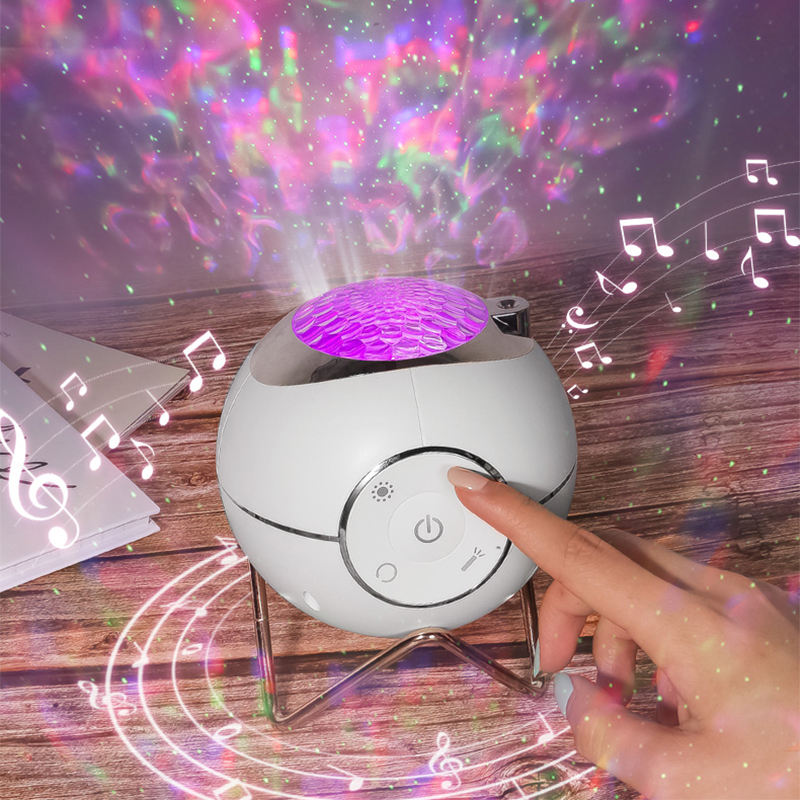 Projector Light Galaxy Star LED Bluetooth Speaker USB and Battery Powered