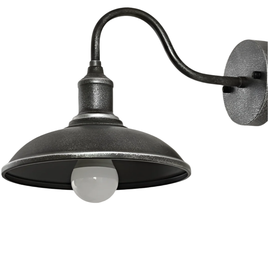 Brix Outdoor Wall Lamp | IP65 Waterproof, Cast Iron