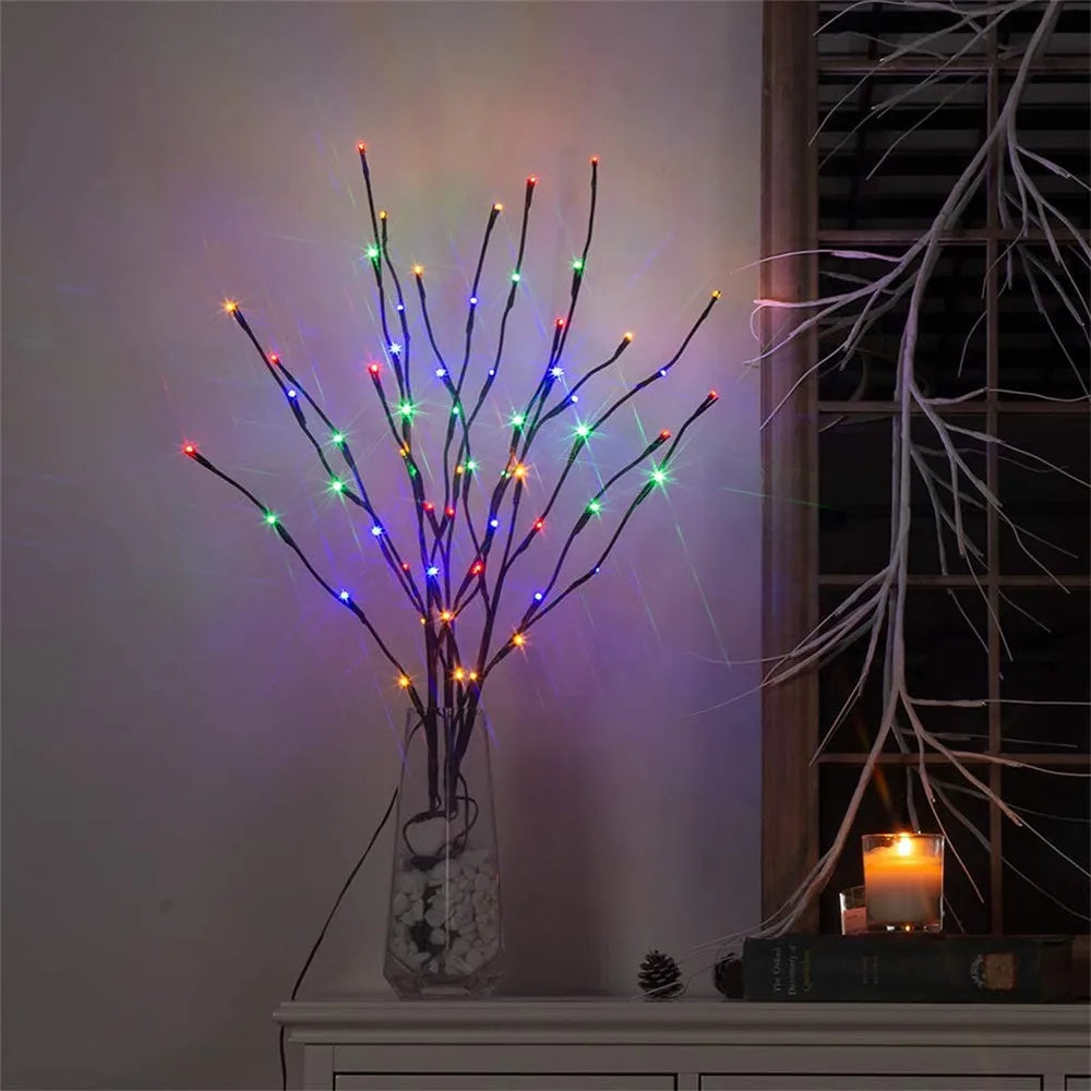 Vaelina – LED Willow Branch Lamp with 20 Light Points for Vase Decoration