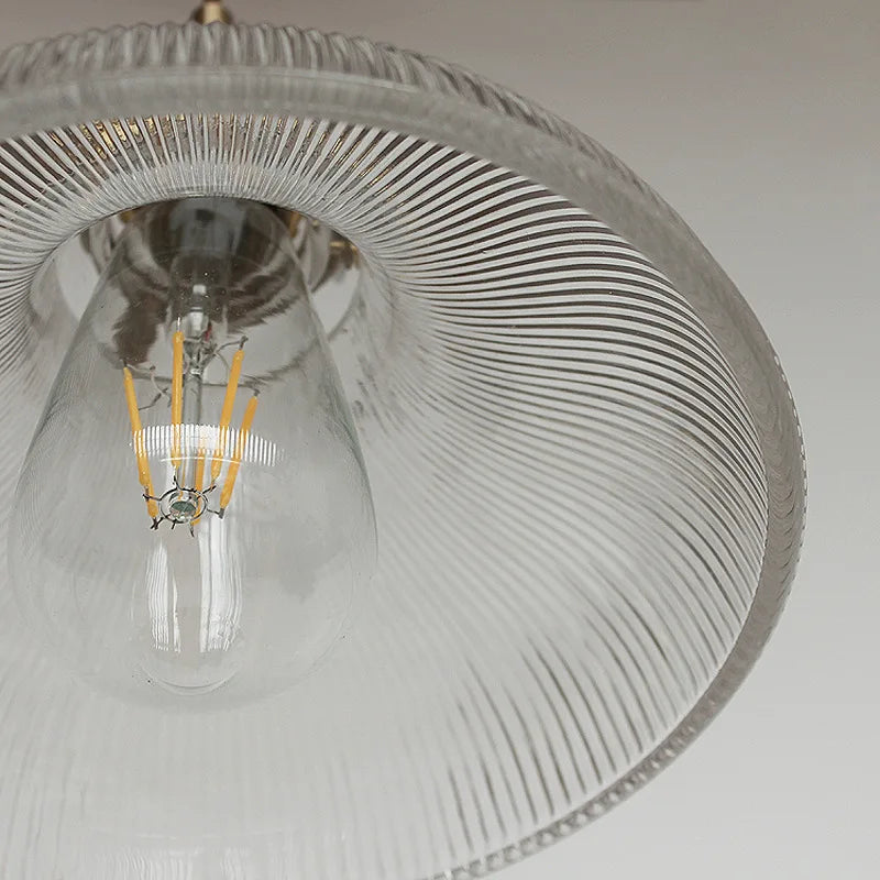 Virelian - Nordic Glass Pendant Lamp with Copper