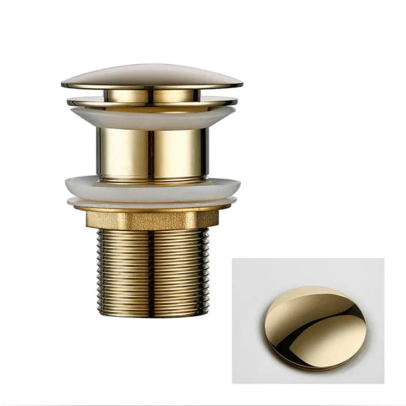 Bathroom Sink Drain Stopper Pop Up Universal Sink Fit