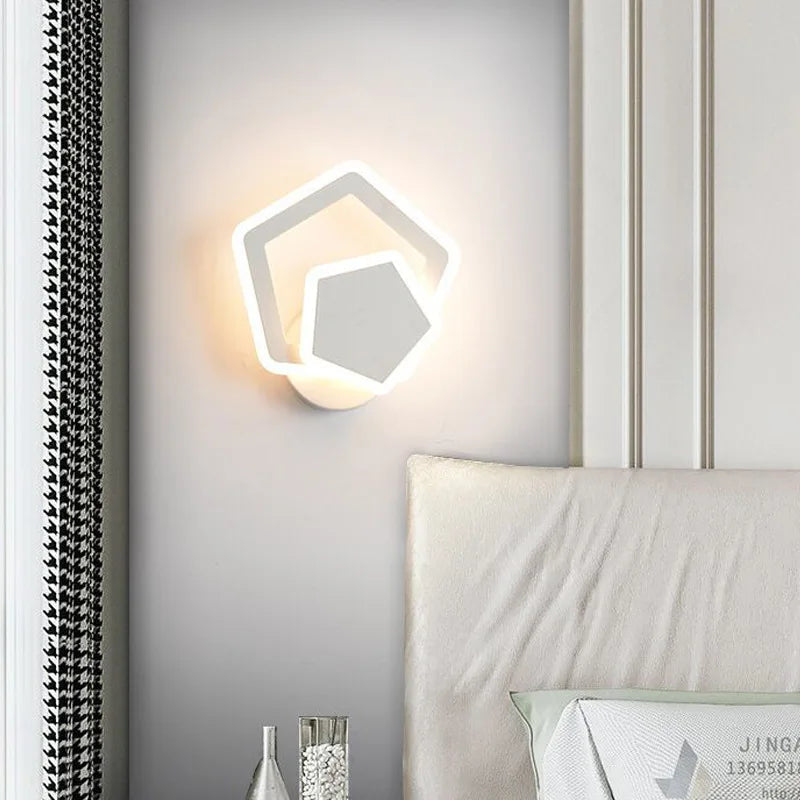 Heart Wall Light LED Plug In Plastic Warm Ambient Lighting