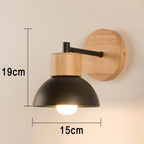 Bela Wall Lamp | Modern Wood & Metal Design, Soft Ambient Glow