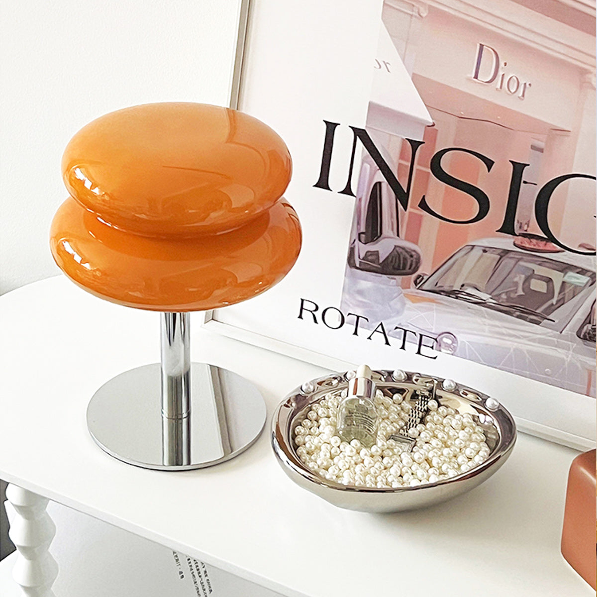 Hecho Colorful Glass Table Lamp