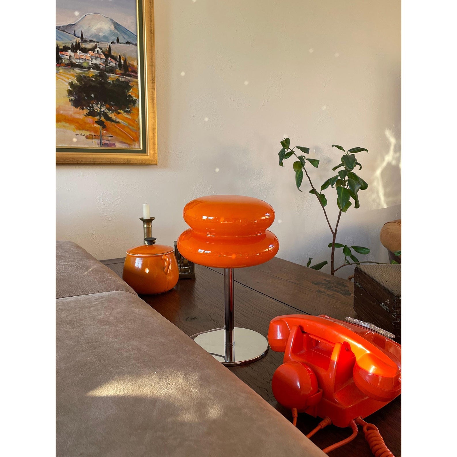 Hecho Colorful Glass Table Lamp