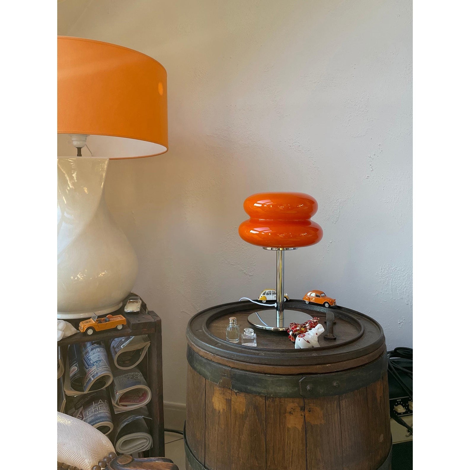 Hecho Colorful Glass Table Lamp