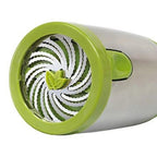 Manual Herb Grinder with Stainless Steel Blades and Food Grade Plastic Body
