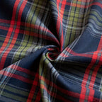 Herdlinie: Sofa Throw in Plaid Design Made of Microfiber & Easy-Care Structure – for Living Rooms & Couches