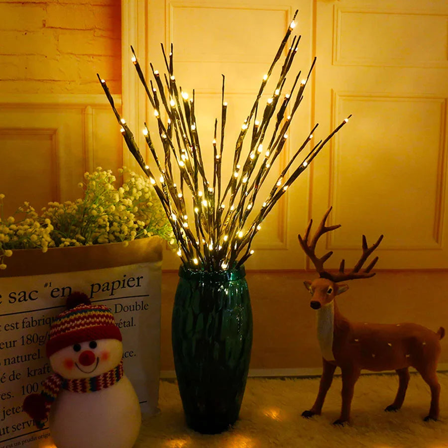 Serelien – Willow Branch LED Vase Decoration on Battery