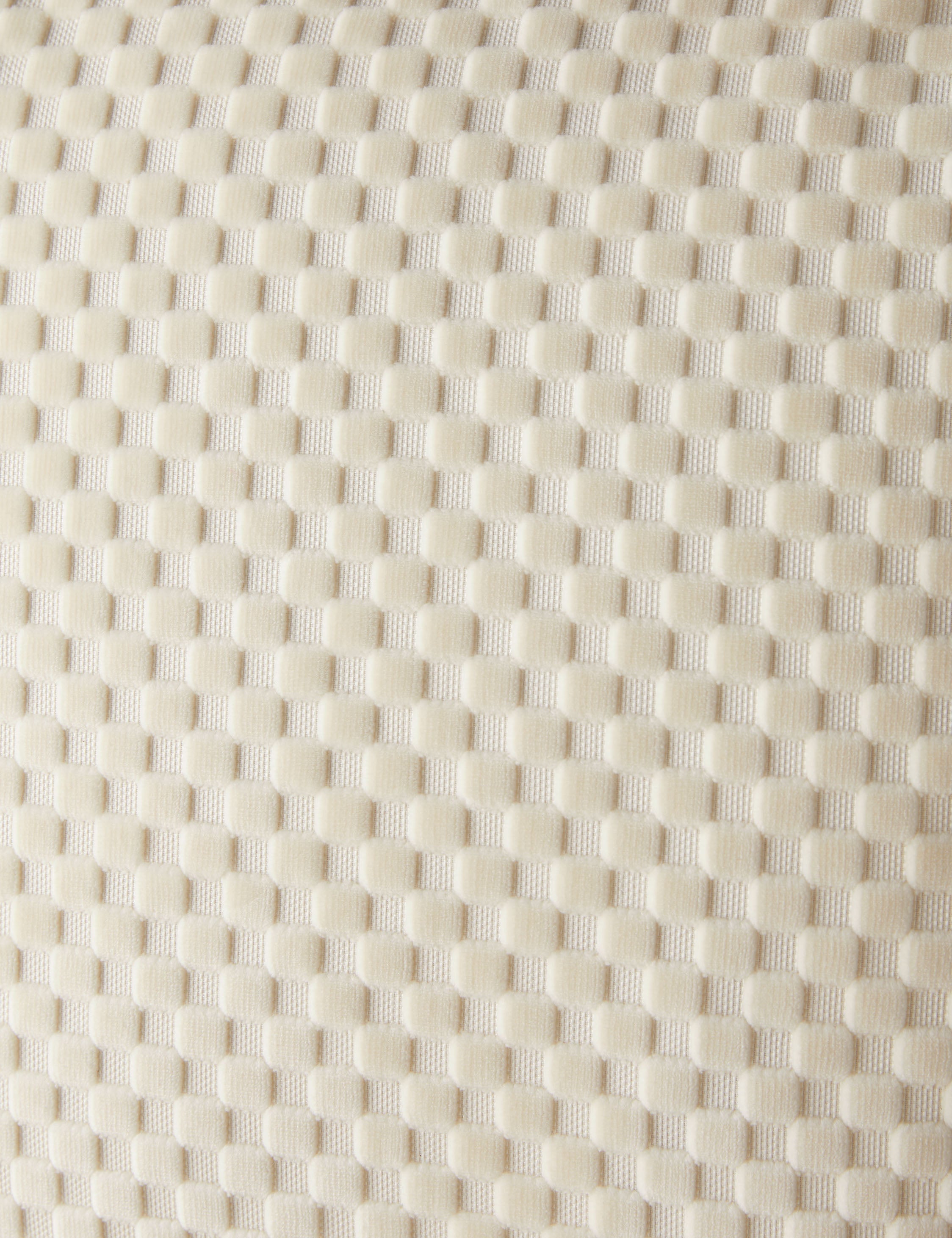 Bello Velvet Pillow | High-Low Checker Pattern, Textural Design
