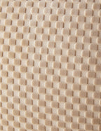 Bello Velvet Pillow | High-Low Checker Pattern, Textural Design