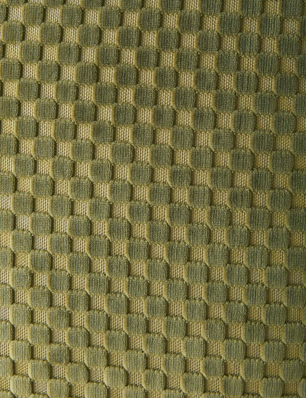 Bello Velvet Pillow | High-Low Checker Pattern, Textural Design