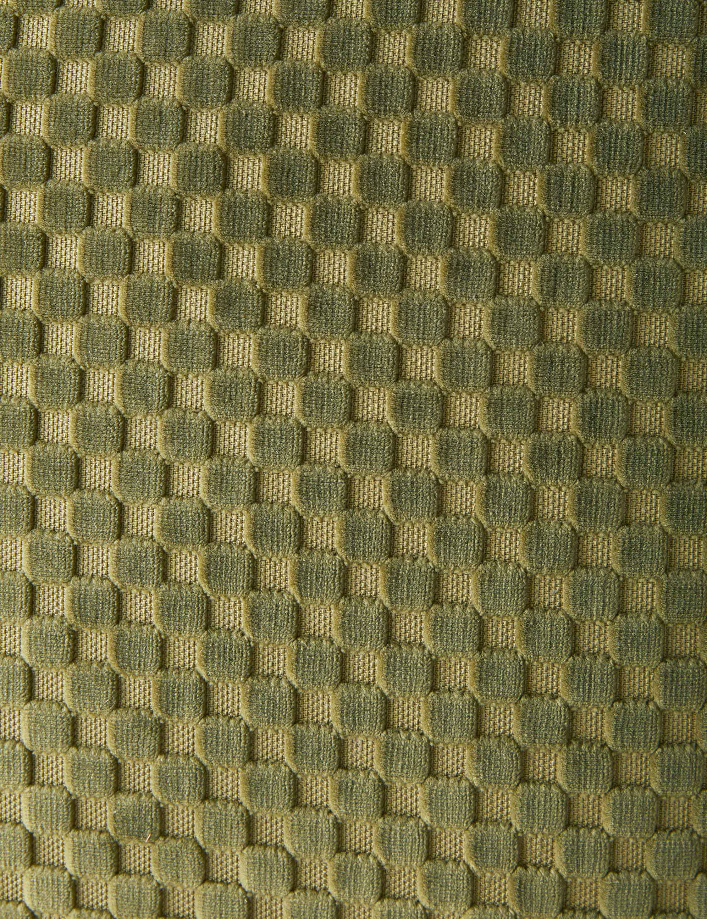 Bello Velvet Pillow | High-Low Checker Pattern, Textural Design